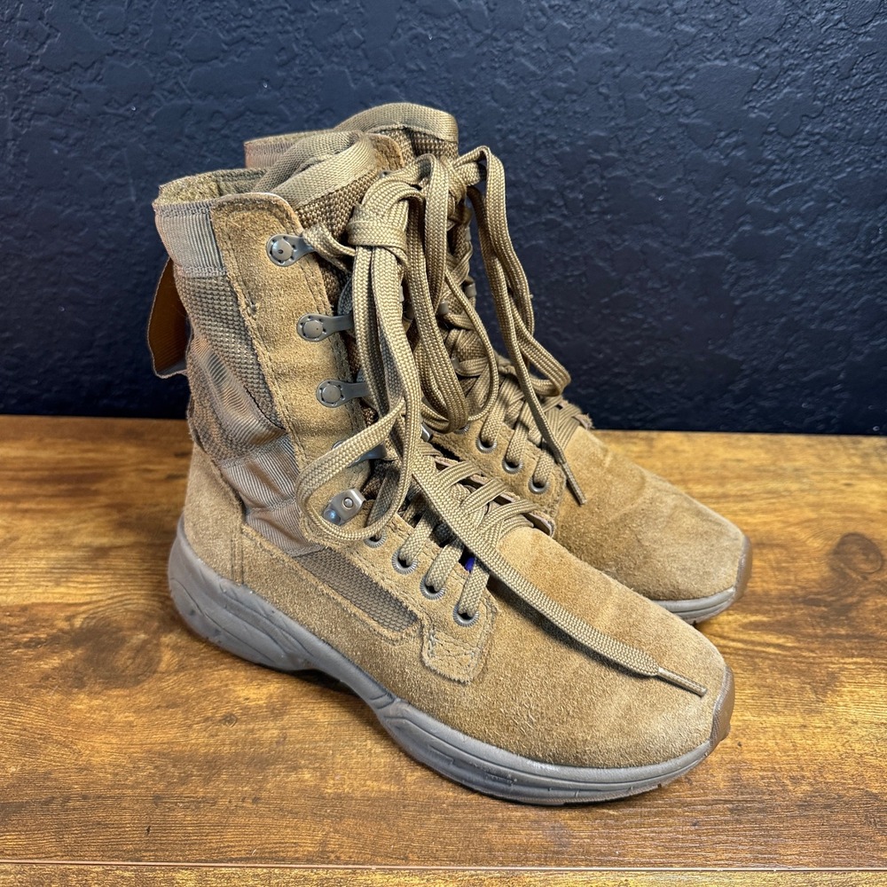 Garmont T 8 NFS 670 Coyote Brown Suede Tactical Military Boots Mens 5 Wide
